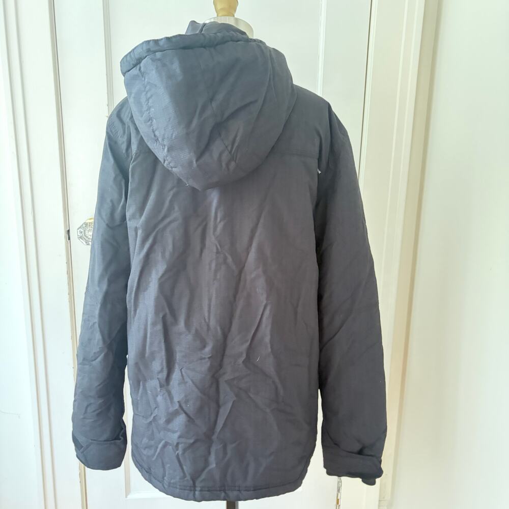 Hurley Winter Parka Black Size Small - Picture 3 of 10